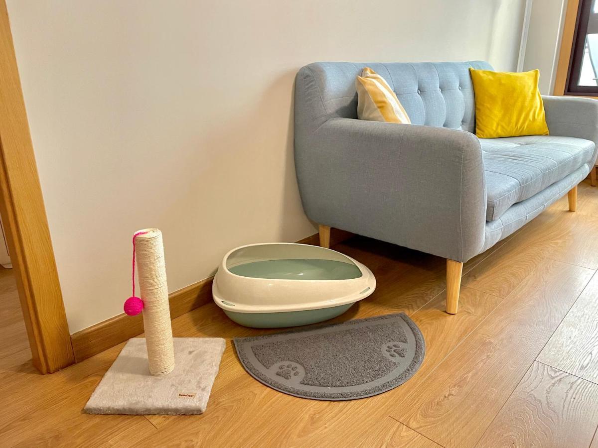 Estudio Centrico 1 Con Terraza Y Parking Privado Ourense Luaran gambar