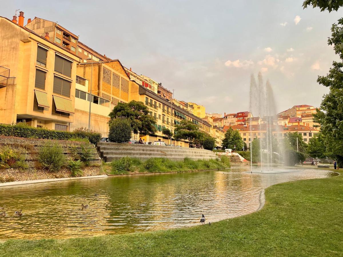 Estudio Centrico 1 Con Terraza Y Parking Privado Ourense Luaran gambar
